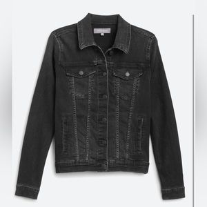 Just USA brand black denim jacket